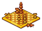 Golden Chess Board