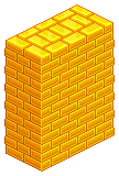 Golden Brick Wall
