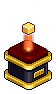 Gold Isometric Cube