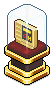 Golden Retro Game Card