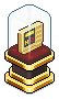 Golden Retro Game Card