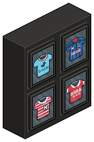 AFTV T-Shirt Wall Display
