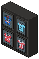 AFTV T-Shirt Wall Display
