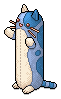 Long Blue Cat