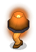 Leggy Brown Lamp
