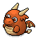 Orange Drago Plush
