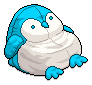 Blue Penguin Beanbag