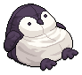 Black Penguin Beanbag