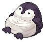 Black Penguin Beanbag