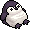 Black Penguin Beanbag