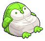 Lime Penguin Beanbag