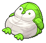 Lime Penguin Beanbag