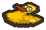 Yellow Duck Rug