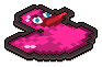 Fuschia Duck Rug