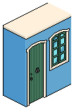 Blue Brazilian Building