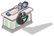 Cat Cafe Customer Counter