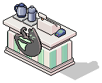 Cat Cafe Customer Counter