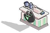 Cat Cafe Customer Counter