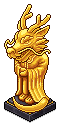 Golden Dragon Statue