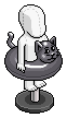 Cat Ring Float