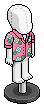 Flowery Collared Shirt