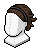 Pushed-Back Hair