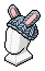 Knitted Bunny Beanie