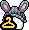 Knitted Bunny Beanie