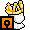 2nd Anniversary Yellow Balloon Crown