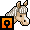 Blonde Hobby Horse