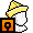 2nd Anniversary Yellow Boat Hat