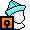 2nd Anniversary Blue Boat Hat