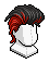 Colour-Bleed Pompadour