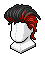 Colour-Bleed Pompadour
