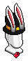 Bunny Eared Top Hat