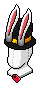 Bunny Eared Top Hat