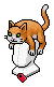 Orange Cat Hat