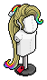 Long Rainbow Ponytail