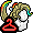 Long Rainbow Ponytail