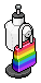 Rainbow Canvas Bag