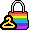 Rainbow Canvas Bag