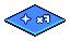 Blue Glitter Bomb