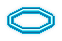 Blue Hexagon Light