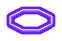 Purple Hexagon Light