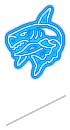 Shark Neon Light