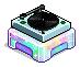 Iridescent Disco Turntable