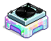 Iridescent Disco Turntable