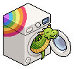 Rainbow Washing Machine