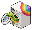 Rainbow Washing Machine