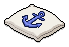 Anchor Throw Pillow